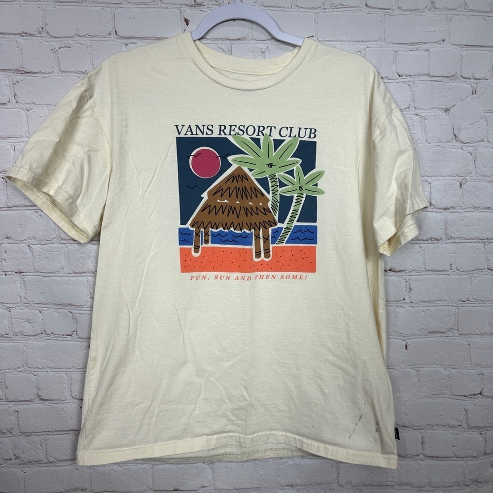 Vans Resort Club short sleeve t-shirt, sz M